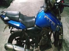 TVS Apache RTR 150 Matt Blue